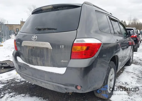 2009 Toyota Highlander from USA, damaged, VIN JTEES41A892131821